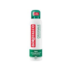 Borotalco Original Deodorante Spray Talco E Cristalli Attivi Extra Asciutto 150ml