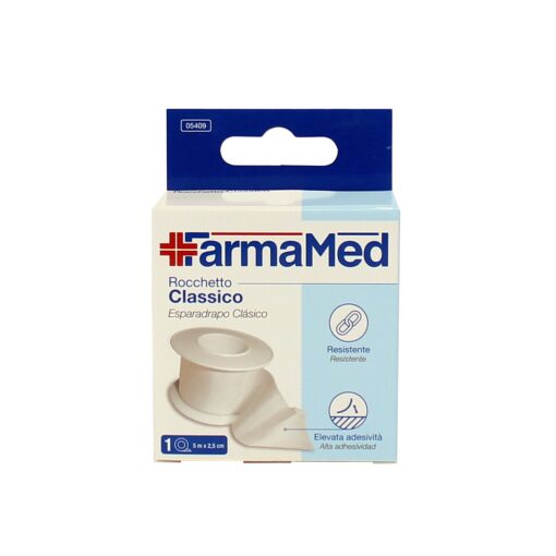 FarmaMed Rocchetto Classico 5 m x 2,5 cm