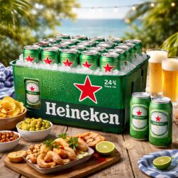 Confezione Heineken 24 Bottiglie 33 cl