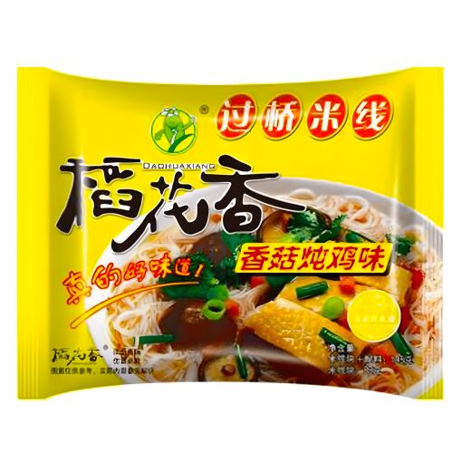 Baixiang Noodles di Riso Pollo e Funghi 108 g