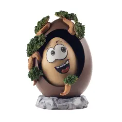 Uovo Di Pasqua Gaia Cioccolato Decorato 910gr