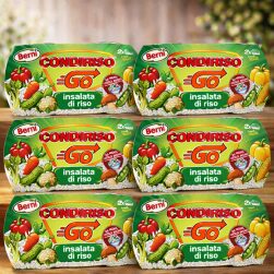 Berni Condiriso Go Insalata Di Riso 2 x 200 g - CONFEZIONE DA 6