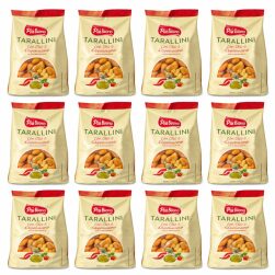 Più Buono Tarallini Con Olio E Peperoncino 250g - CONFEZIONE DA 12
