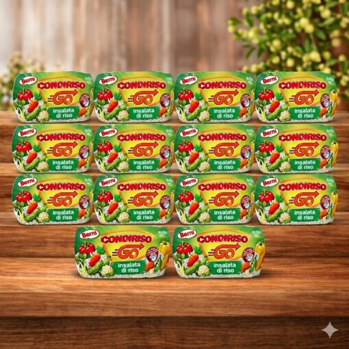 Berni Condiriso Go Insalata Di Riso 2 x 200 g - CONFEZIONE DA 14
