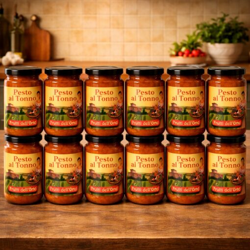 Frutti Dell’Orto Pesto Al Tonno 190g - CONFEZIONE DA 12 