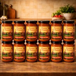 Frutti Dell’Orto Pesto Al Tonno 190g - CONFEZIONE DA 12 