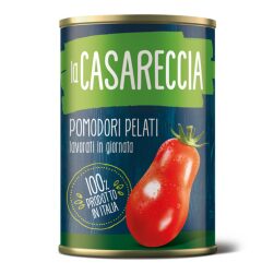 La Casareccia Pomodori Pelati 400 g - CONFEZIONE DA 24