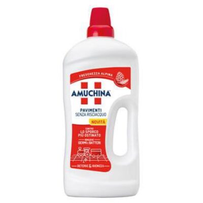 SPEDIZIONE 21GG Detergente Pavimenti Senza Risciacquo Freschezza Alpina Amuchina 1L - Sottocosto