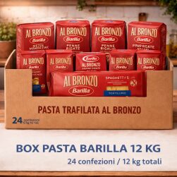 BOX PASTA BARILLA TRAFILATA AL BRONZO 12 KG