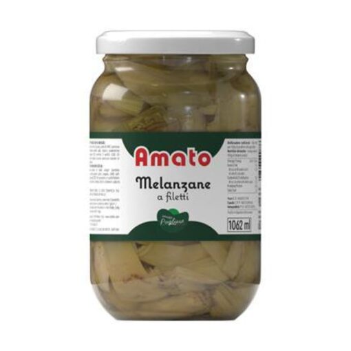 Melanzane a filetti Amato in olio di semi di girasole 1062 ml