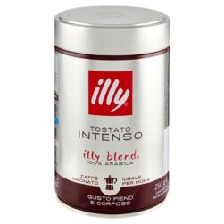 SPEDIZIONE 21GG 12X Caffè Illy Intenso Macinato per Espresso Lattina 250g